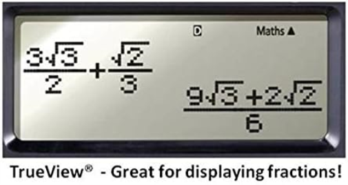 Aurora Dot Matrix Scientific Calculator - Black (Pack of 1), AX-595TV