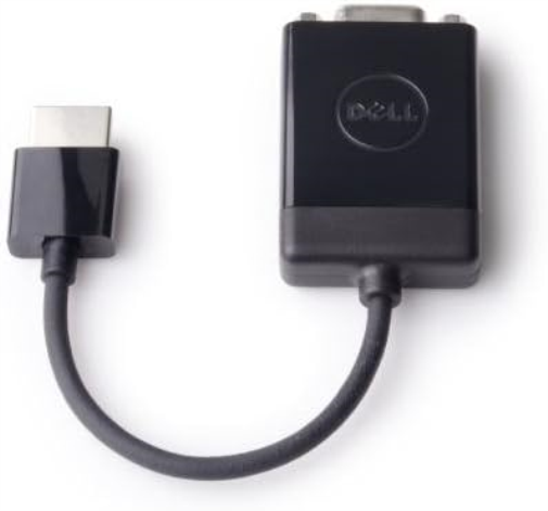 Dell 492-11682 - Adaptador VGA-HDMI, Negro