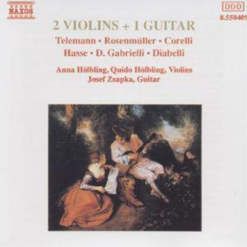 2 Violins + 1 Guitar