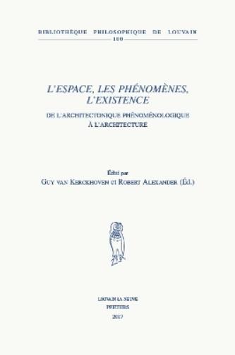 L'espace, les phénomènes, l'existence