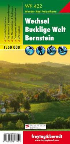 Wechsel - Bucklige World - Bernstein, Walking map 1:50.000,