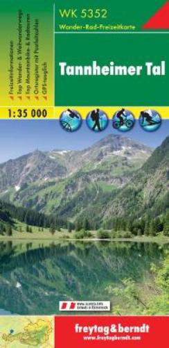 WK 5352 Tannheimer Tal, Walking map 1:35.000
