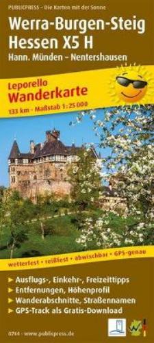 Werra-castles-Steig Hessen X5 H, Hann. Münden - Nentershause