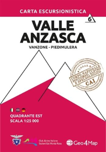 Valle Anzasca East Hiking Map 6