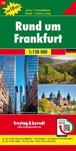All around Frankfurt, Automap 1:150.000, Top 10 Tips, sheet