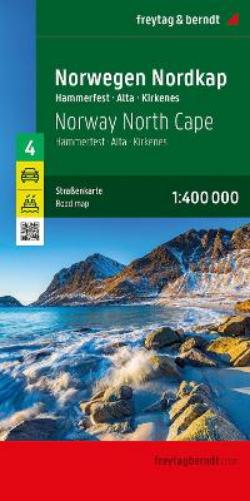 Norway North Cape Road Map