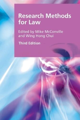 Research Methods for Law