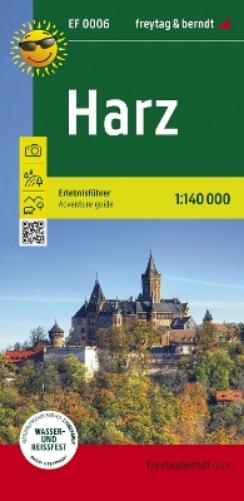 Harz, adventure guide 1:140,000