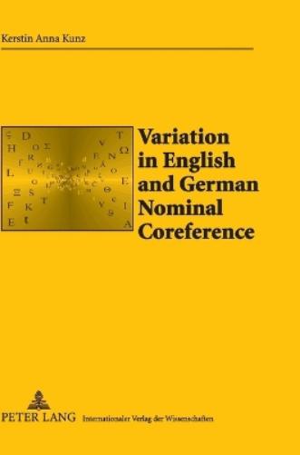 Variation in English and German Nominal Coreference