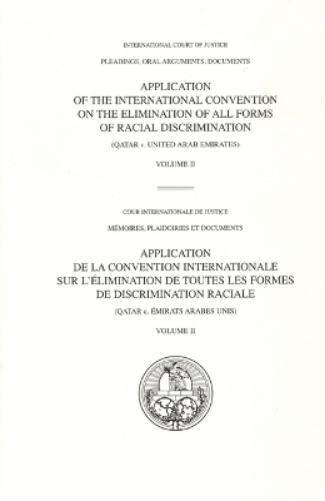 Reports of Judgments, Advisory Opinions and Orders 2021: Application of the International Convention on the Elimination of All Forms of Racial Discrimination (Qatar V. United Arab Emirates)