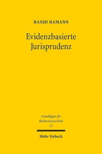 Evidenzbasierte Jurisprudenz