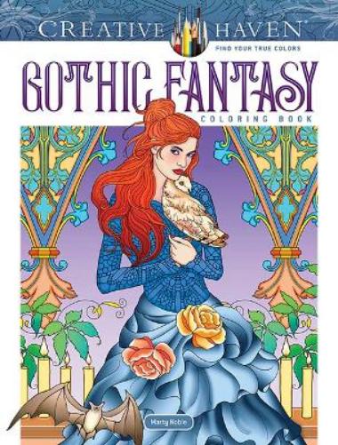 Creative Haven Gothic Fantasy Coloring Book
