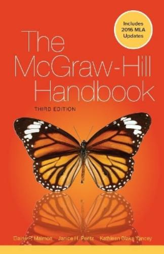 Mcgraw-Hill Handbook Hardback Mla 2016 Update
