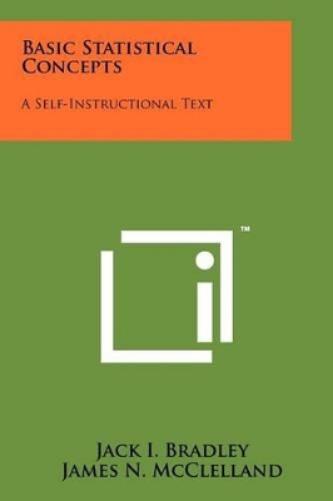 Basic Statistical Concepts : A Self-Instructional Text