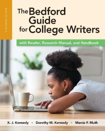 The Bedford Guide For College Writers