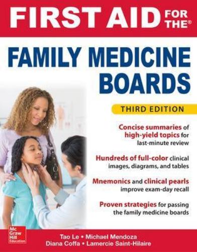 First Aid For The Family Medicine Boards