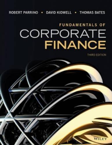 Fundamentals Of Corporate Finance