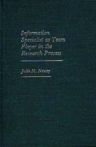 Information Specialist as Team Player in the Research Process
