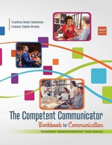The Competent Communicator Workbook for Communication