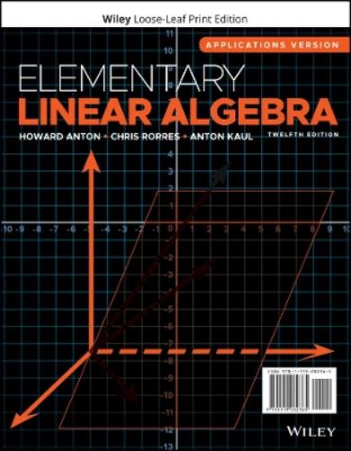 Elementary Linear Algebra