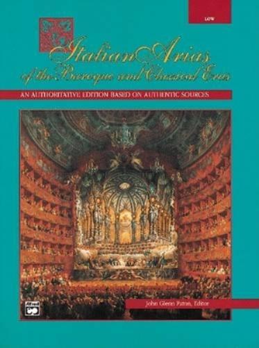 Italian Arias of the Baroque and Classical Eras
