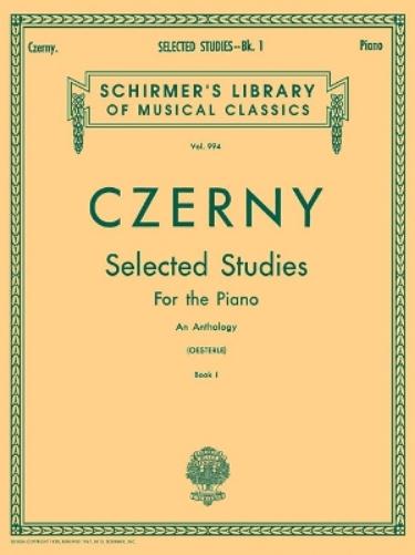 Selected Studies For The Piano - Book 1