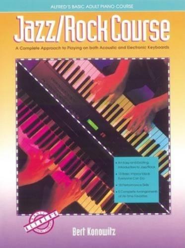 Alfred's Basic Adult Piano Course Jazz Rock