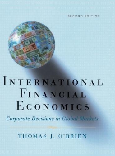 International Financial Economics