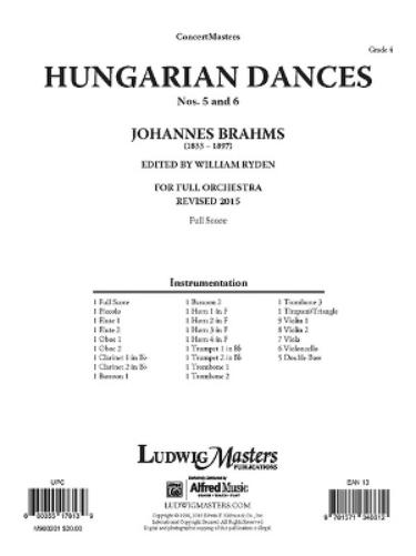 Hungarian Dances Nos. 5 and 6