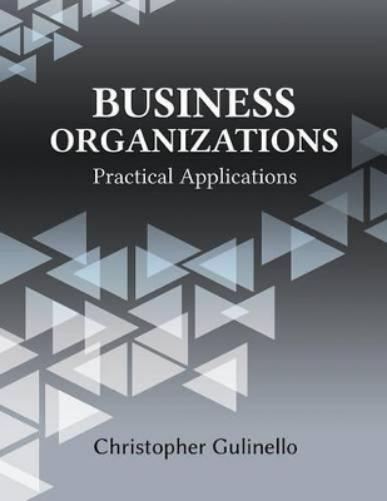 Business Organizations