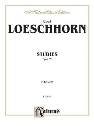 Loeschorn 20 Melod.Stud.Op.65 Ps