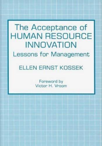 The Acceptance of Human Resource Innovation
