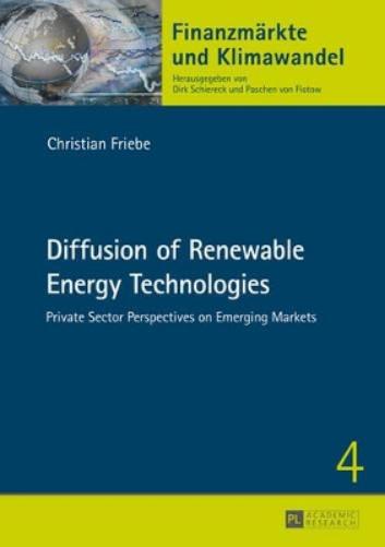 Diffusion of Renewable Energy Technologies
