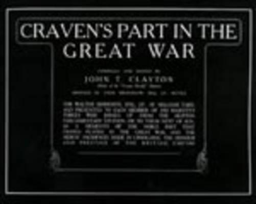 Craven's Part in the Great War