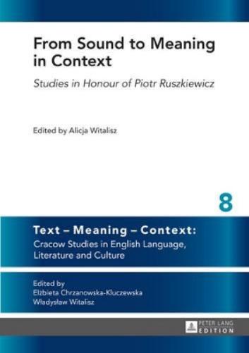 From Sound to Meaning in Context