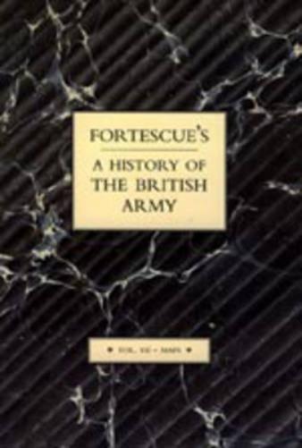 Fortescue's History of the British Army