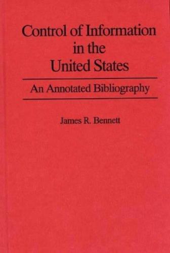 Control of Information in the United States