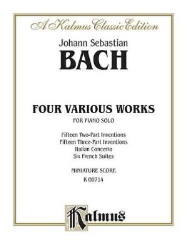 Bach 2 and 3 Pt. Inv.,Fr.Suites