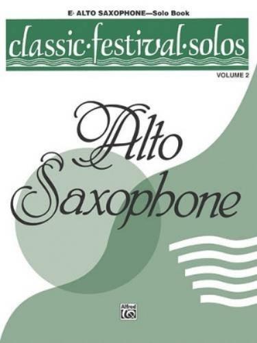 Classic Festival Solos, Alt Sax Vol. 2
