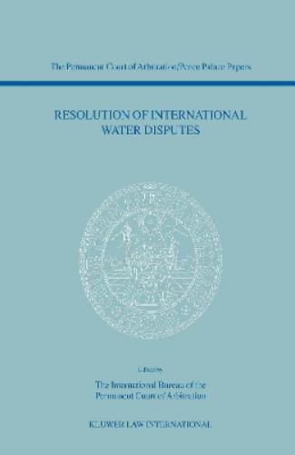 Resolution of International Water Disputes