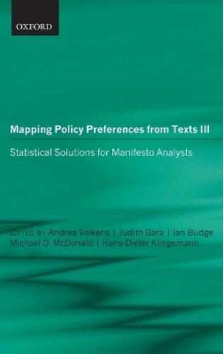Mapping Policy Preferences from Texts