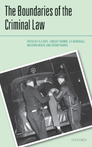 The Boundaries of the Criminal Law
