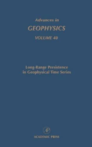 Advances in Geophysics