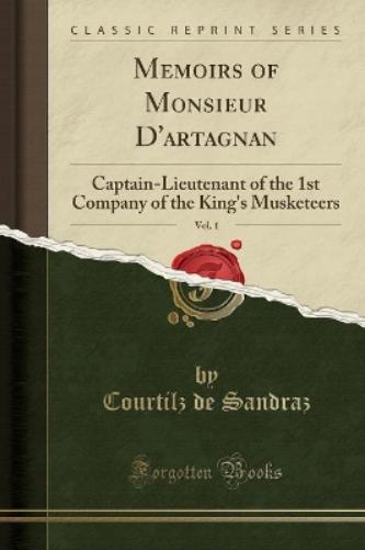 Memoirs of Monsieur d'Artagnan, Vol. 1