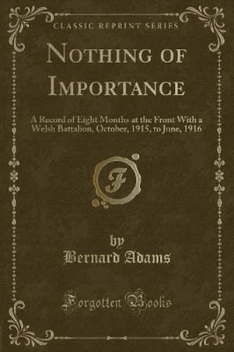 Nothing of Importance