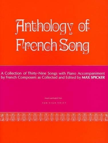 Anthology of Modern French Song (39 Songs)