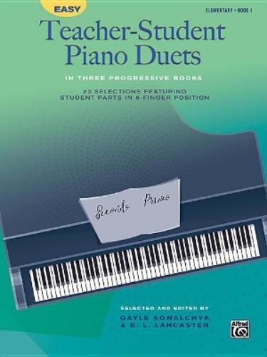 Easy Teacher-Student Piano Duets 1