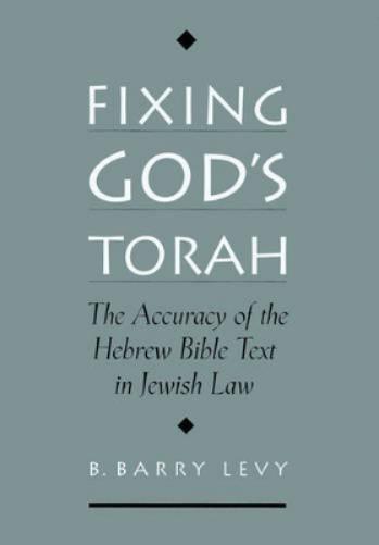 Fixing God's Torah