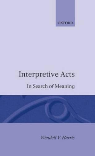 Interpretive Acts