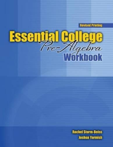 Essential College Pre-Algebra